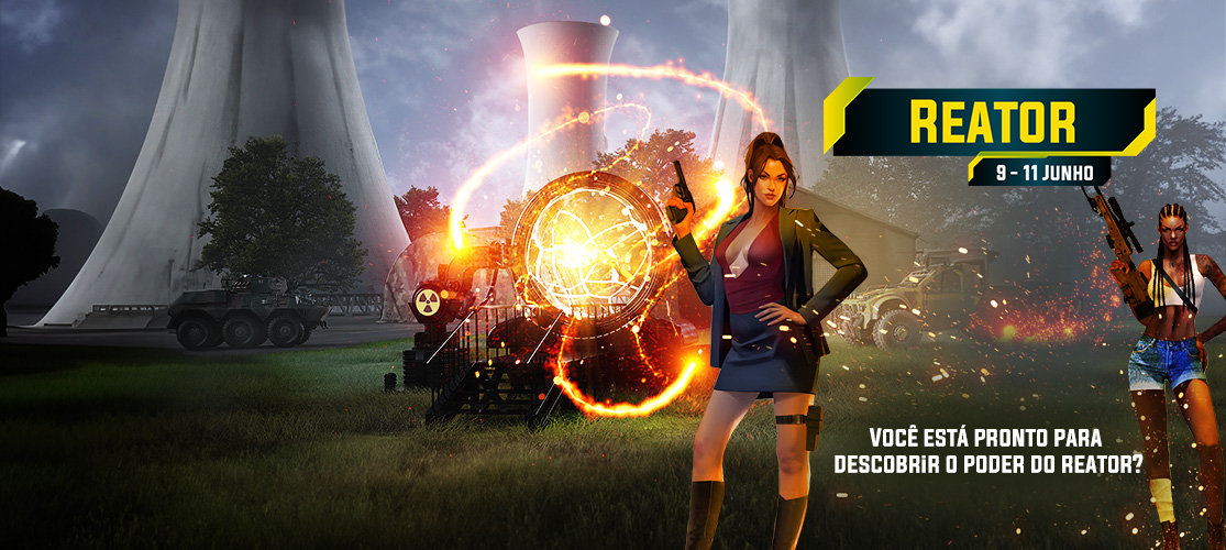 Você está pronto para explorar o poder do reator?